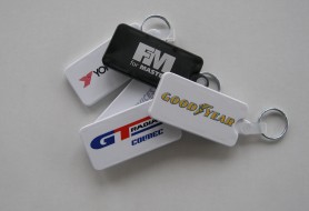Brelok reklamowy z miarką do bieżnika opon - Nr 6002