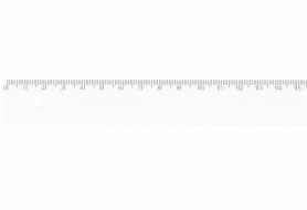 Linijka Reklamowa - sztywna - 15 cm - Nr 6201-1